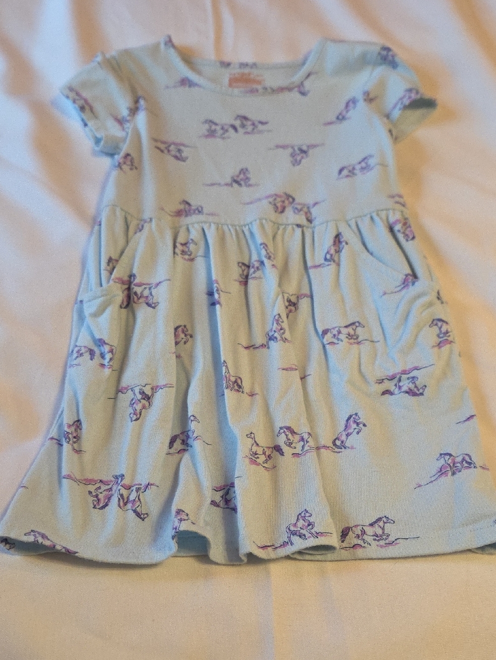 Girls 6/7 Wild Horses Dress